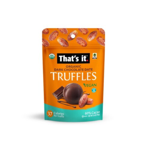 Dark Chocolate Date Truffle